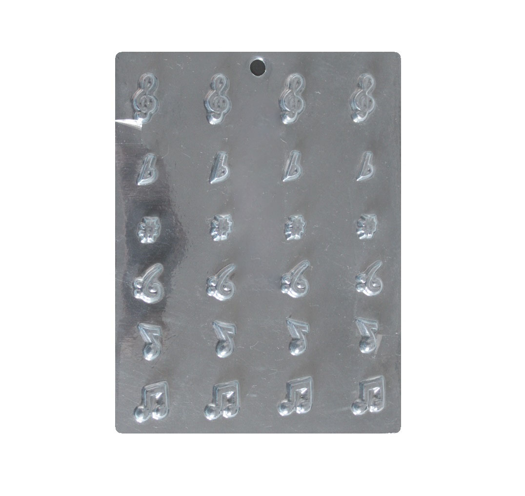 Форма для шоколада Ноты