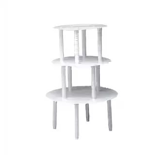 Подставка для торта, фуршетная  3-ярусная d 320, 270, 240 АКЦИЯ