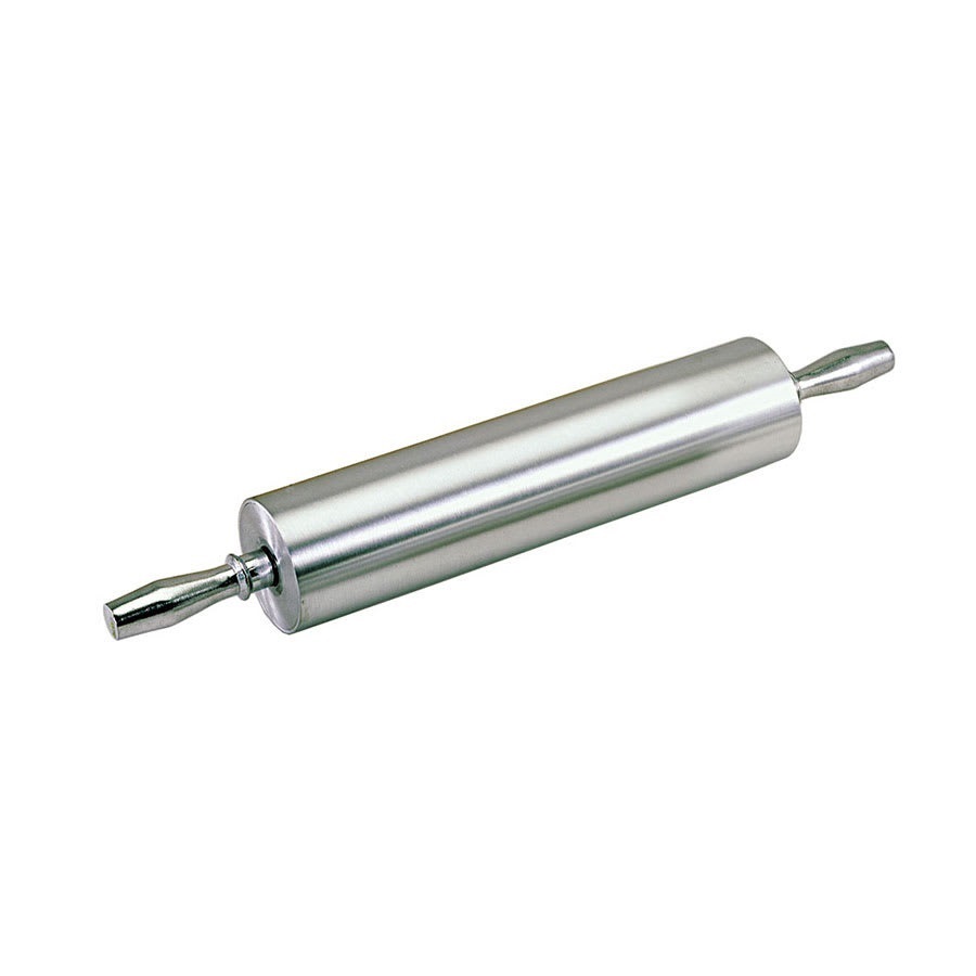 Скалка с ручками алюминиевая 380мм d90мм