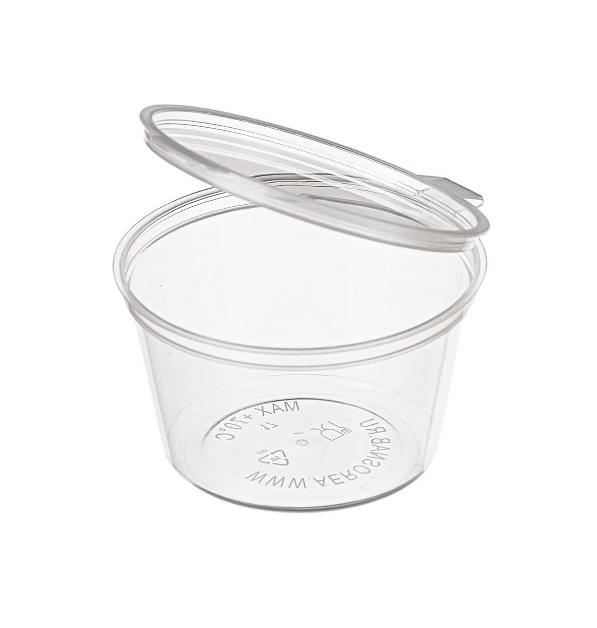 Соусник с крышкой 30мл пластик (упаковка 80шт.)