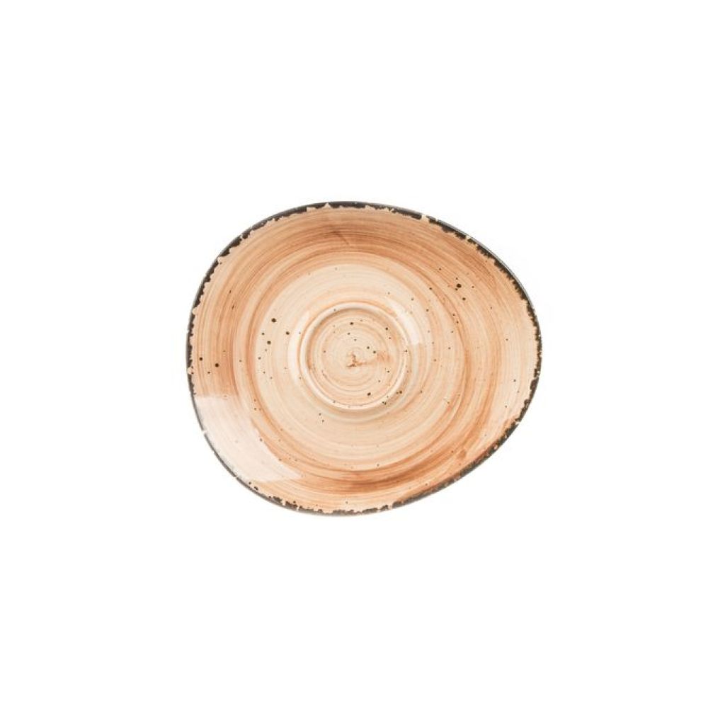 Блюдце 185х150мм "Organica Sand"