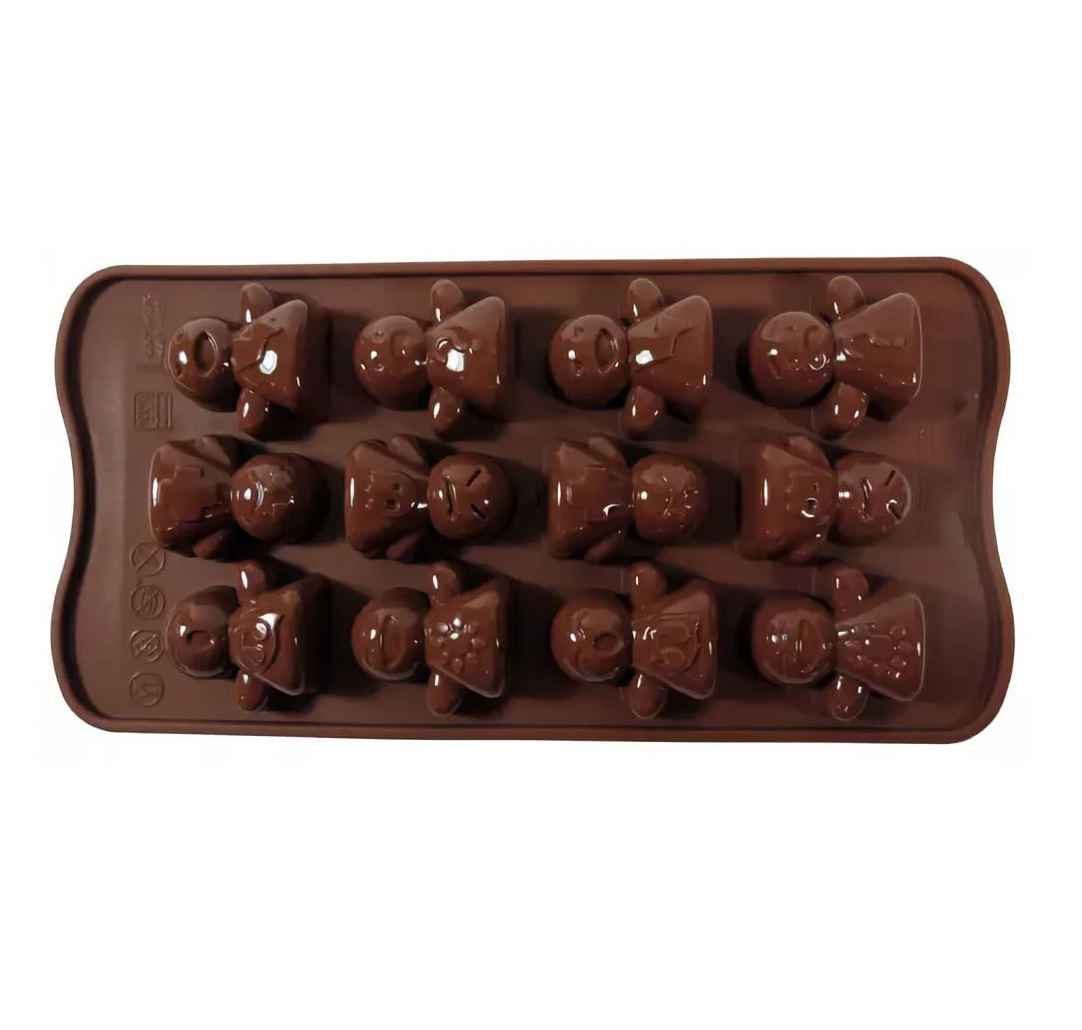 Форма силиконовая Пряничные человечки