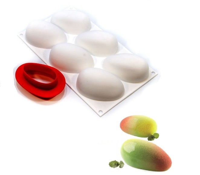 Форма силиконовая Манго 93х57мм h42мм 175х300мм + вырубка