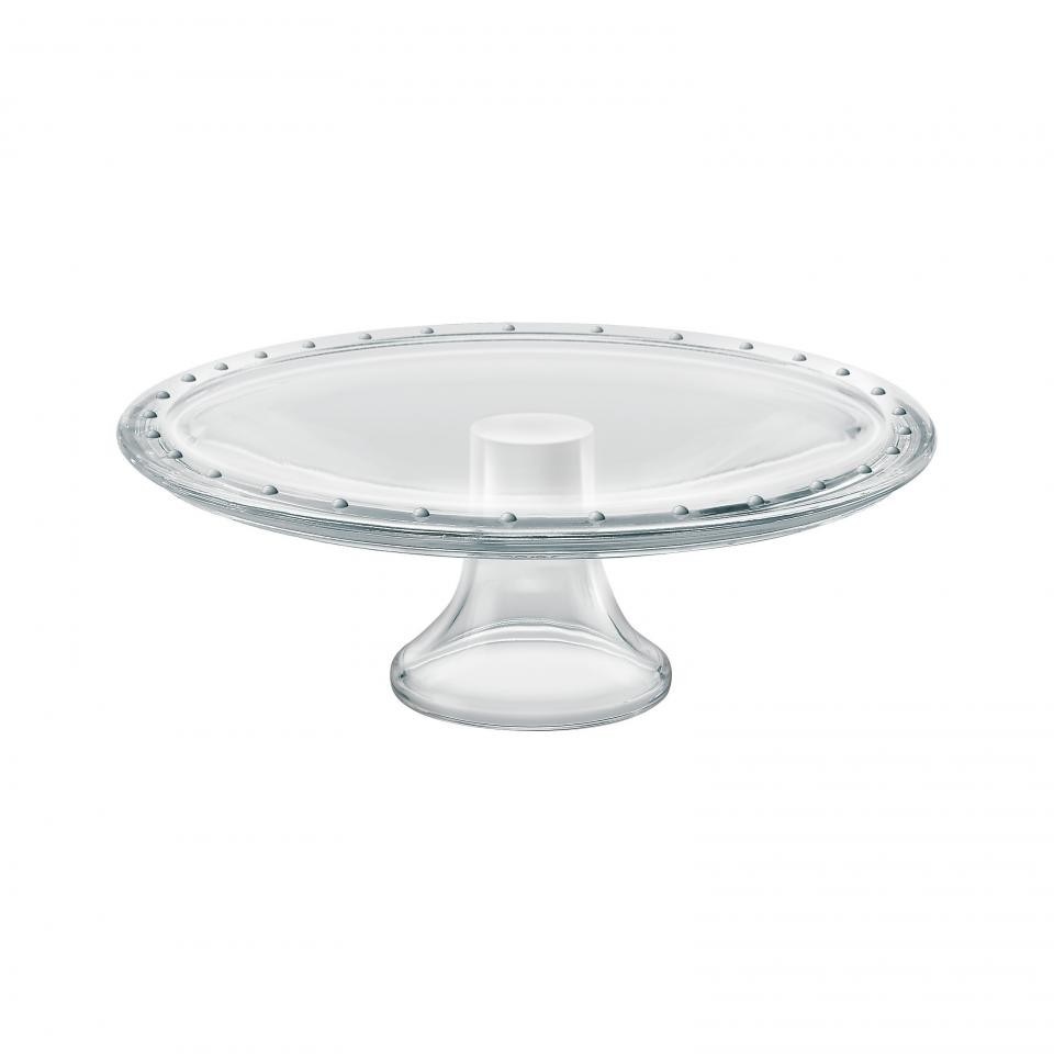 Подставка для торта "Палладио" d310мм h110мм стекло