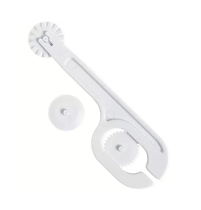 Ролик для декора мастики 115мм 3 насадки АКЦИЯ