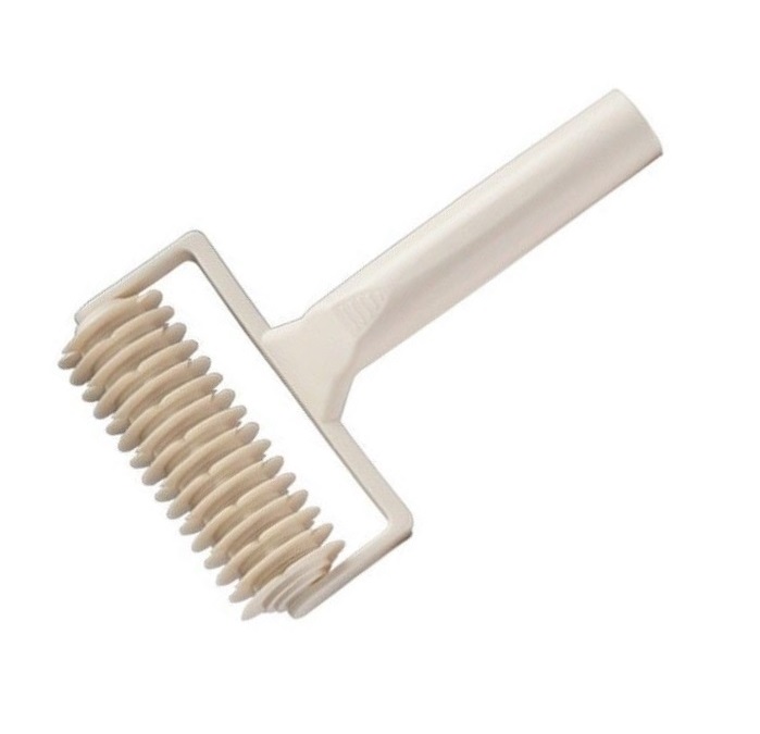 Валик для нарезки теста "Сетка" 195х115х40мм пластик