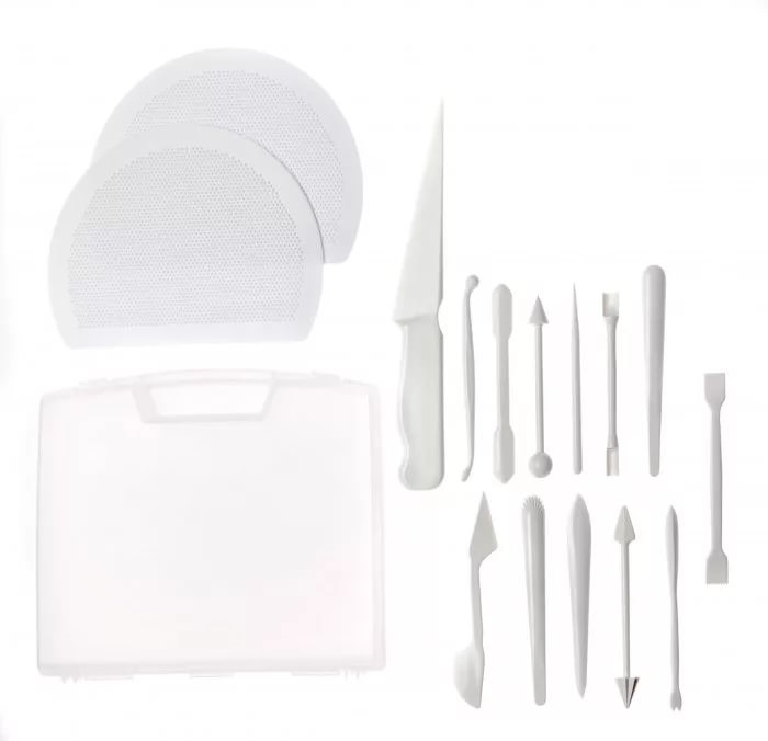 Набор кондитерский для мастики 15 предметов