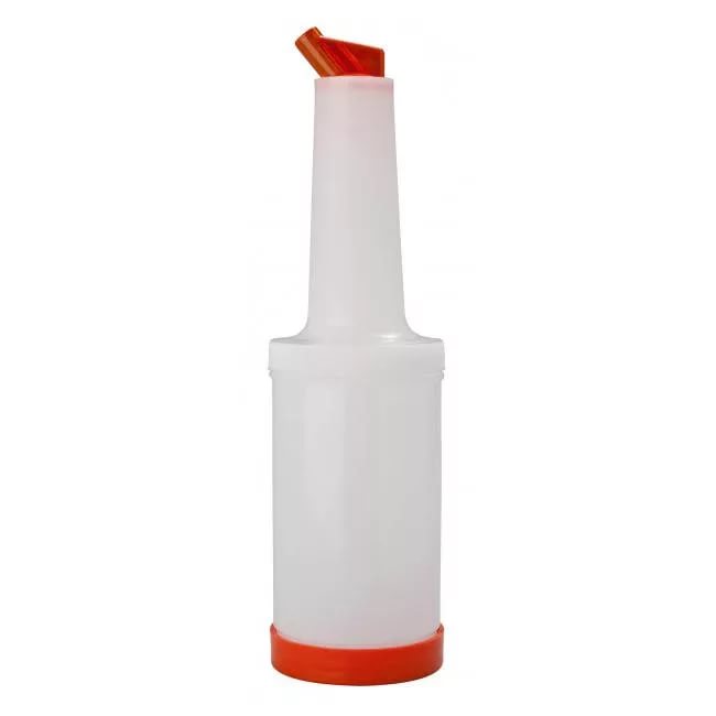 Бутылочка для жидкостей пластиковая 1л