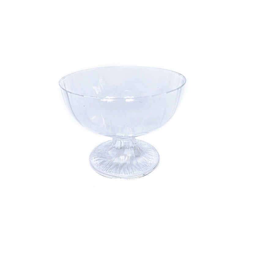 Креманка фуршетная на ножке 130мл пластик (упаковка 10шт.)