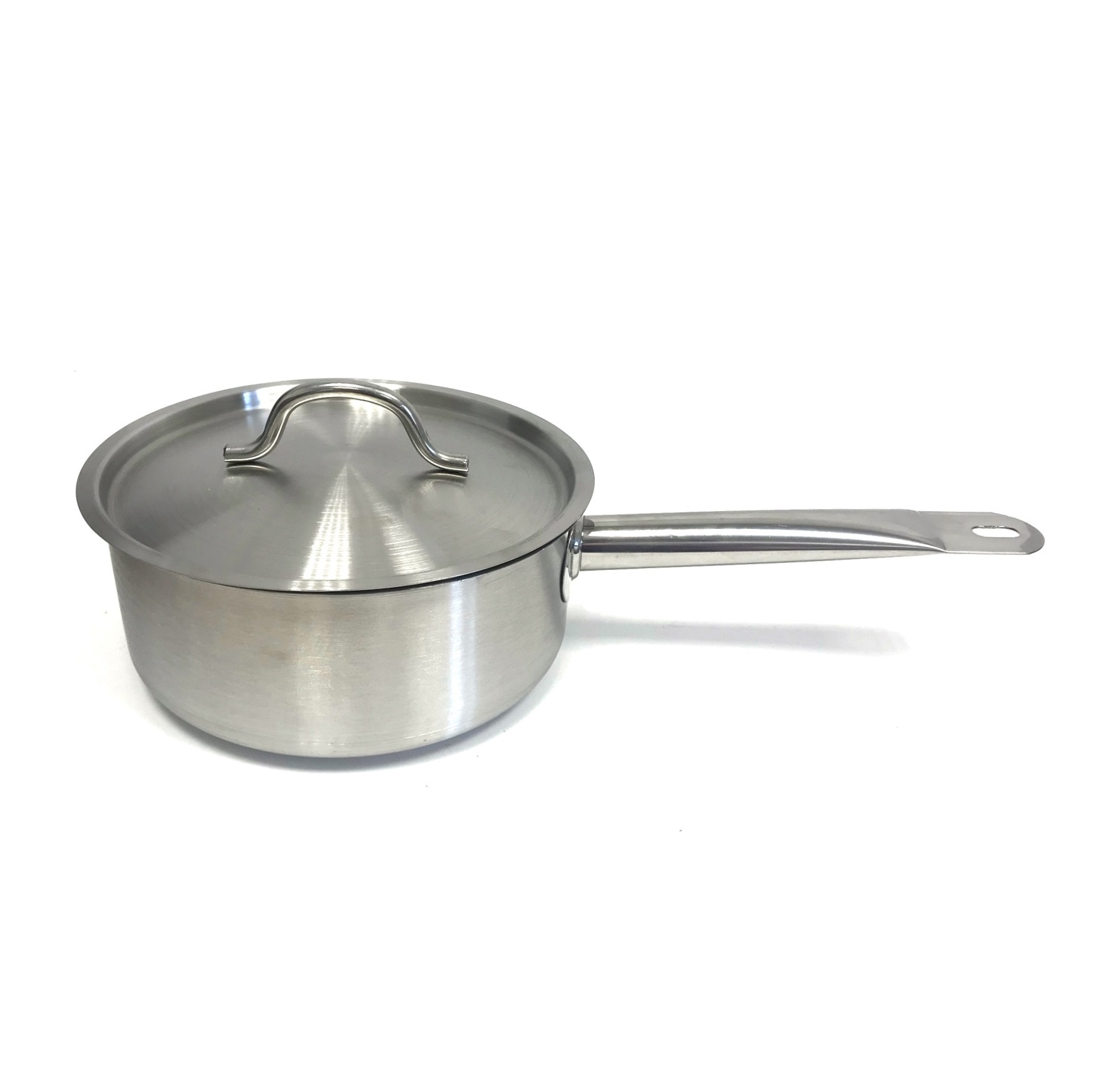 Сотейник 2,7л нержавеющая сталь тройное дно индукция