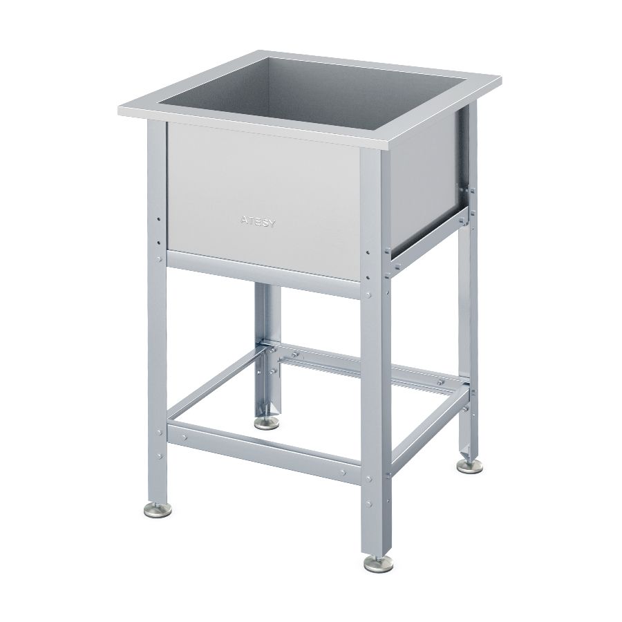 Ванна моечная  1-секционная 700х700х870мм AISI 304