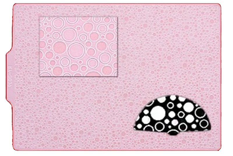 Коврик рельефный силиконовый для шоколада Пузыри 440х320мм