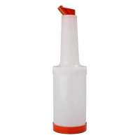 Бутылочка для жидкостей пластиковая 1л