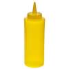 Бутылочка для горчицы пластиковая 350мл желтая