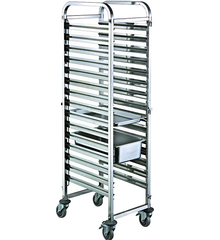 Тележка-шпилька 380х550х1735мм 15 уровней GN 1/1