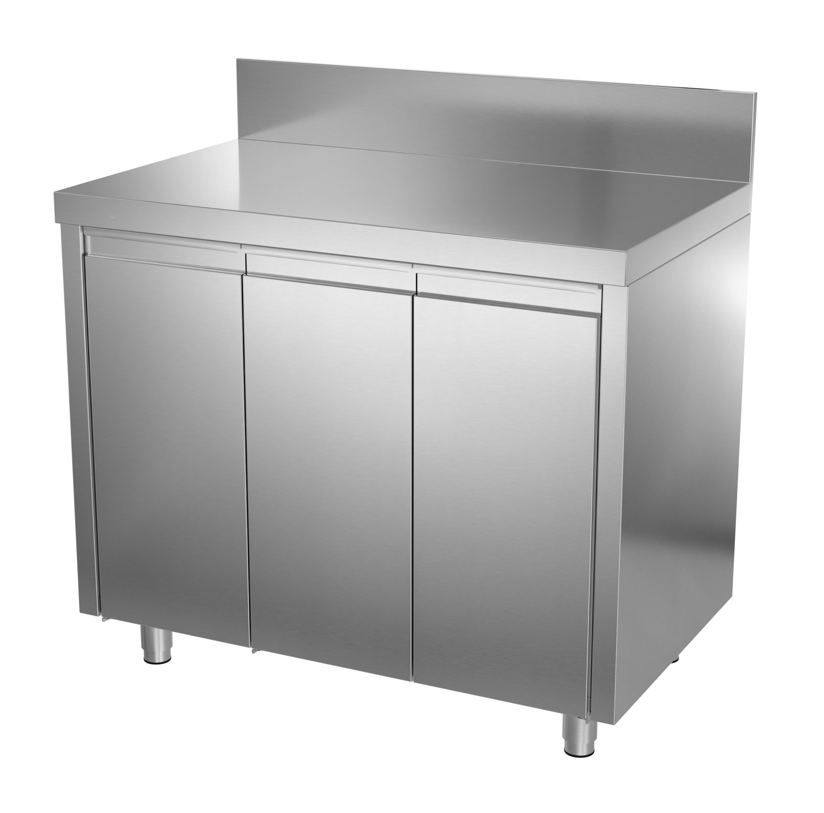 Стол 1200x600x870мм закрытый двери распашные с бортом