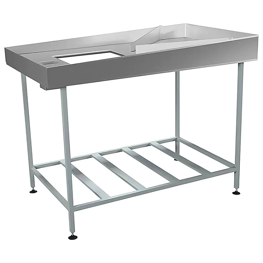 Стол технологический 1350х800х950мм для переборки круп