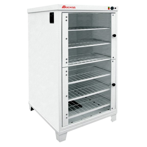 Шкаф расстоечный 6 уровней стеклянная дверь Восход ШРЭ-2.1