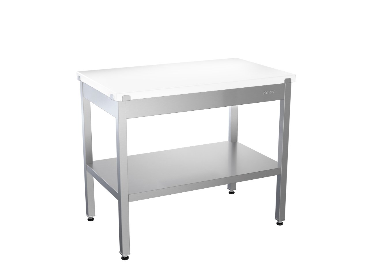 Стол технологический 1200х600х870 столешница полипропилен