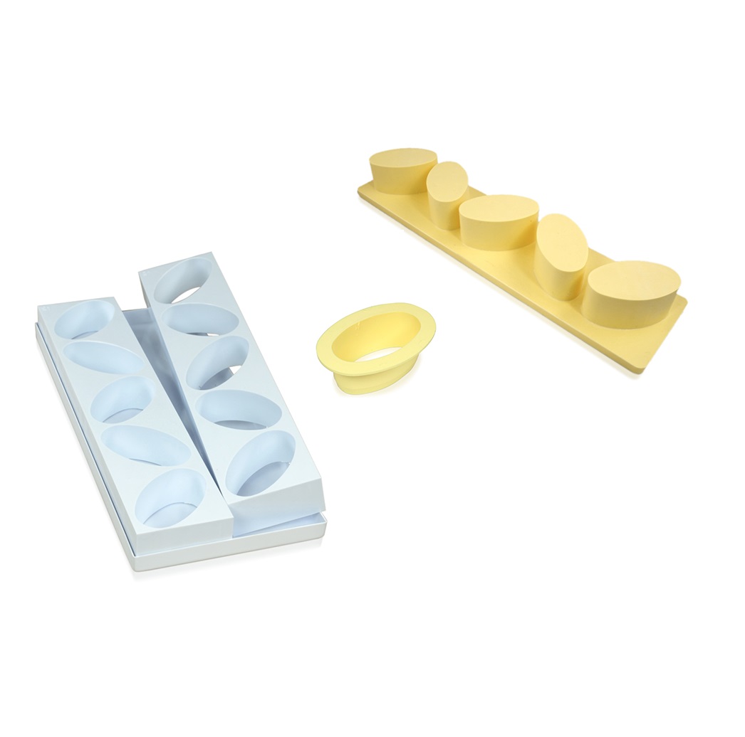 Набор кондитерский для изготовления пирожных "Овал" 170х400мм