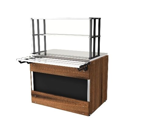 Прилавок нейтральный LN Cap 1500