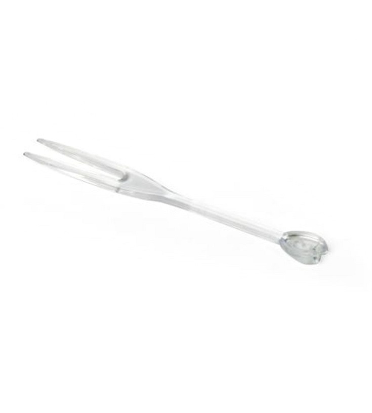 Вилочка фуршетная 80мм пластик (упаковка 50шт.)