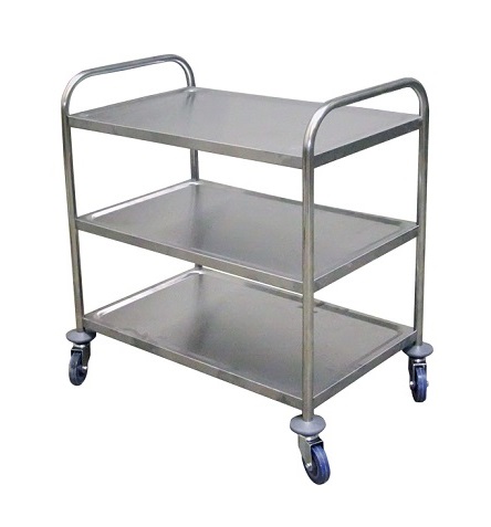 Тележка 900х500х820мм сервировочная