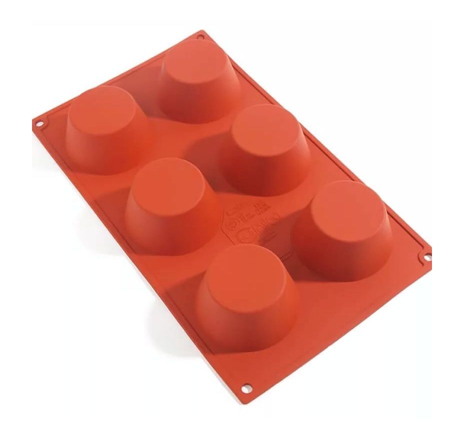 Форма силиконовая Маффины (6шт. d70/35мм h35мм) 170х295мм