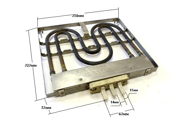 ТЭН для жарочного шкафа ПКЭ-25 0,8кВт 220В