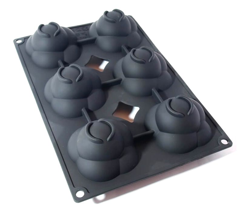 Форма силиконовая Bubble (6шт. 73х63мм h60мм) 182х270мм