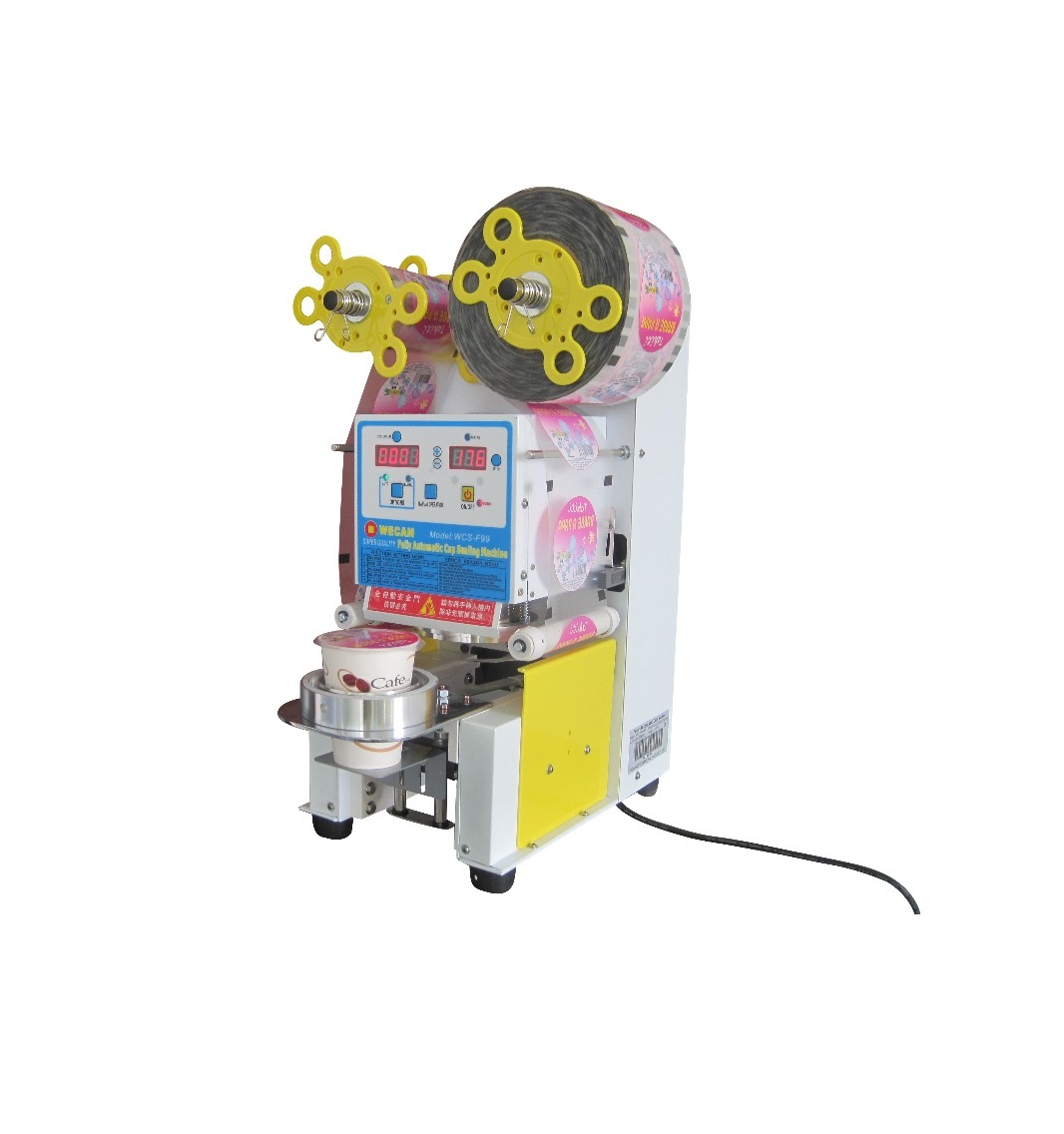 Запайщик стаканов автоматический Guangzhou Wangcai Food WCS-F99-AAA