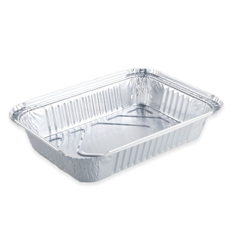 Форма одноразовая алюминевая для пирогов 187х138мм h2мм 700мл