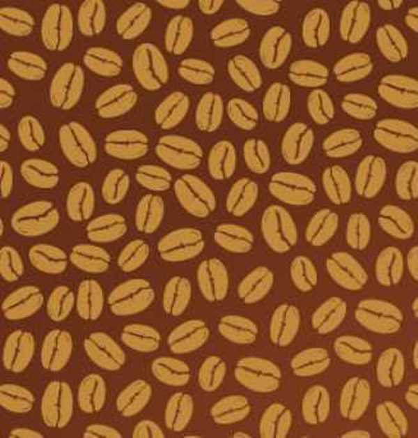 Пленка с пищевым рисунком Кофейные зерна