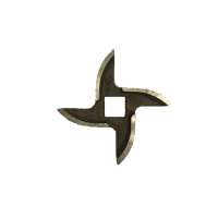 Нож двусторонний для мясорубки Gastrorag ТС-12I (малый)