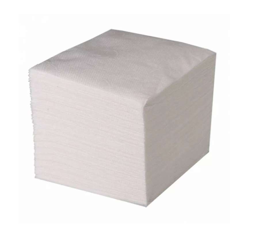 Салфетки бумажные белые 240х240мм 1-сл. (400 лист./уп.)