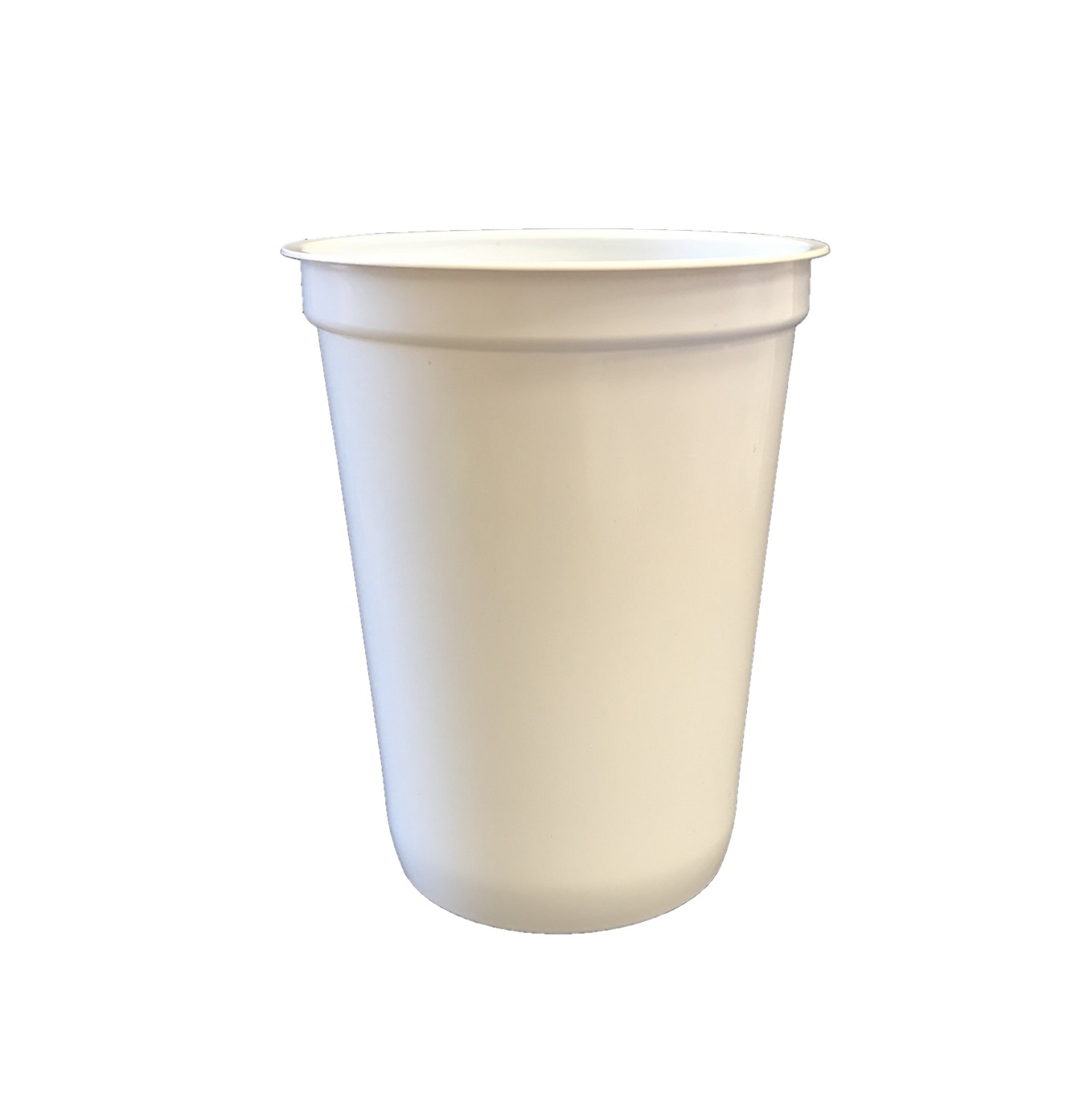 Стакан к запайщику 0,5л  пластиковый белый РР5 (упаковка 38шт.)
