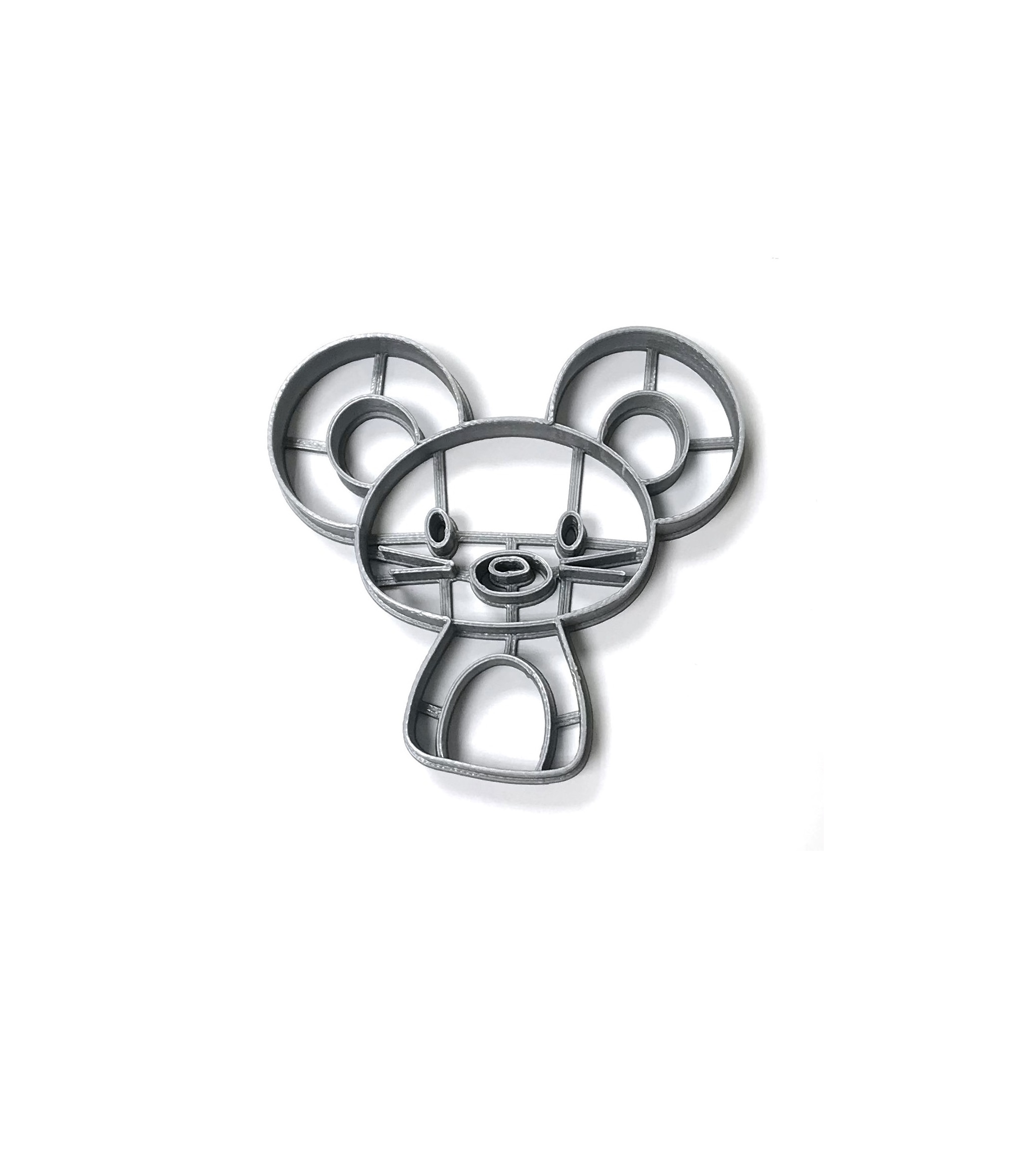 Форма для печенья Мышь 95х105мм h15мм пластик