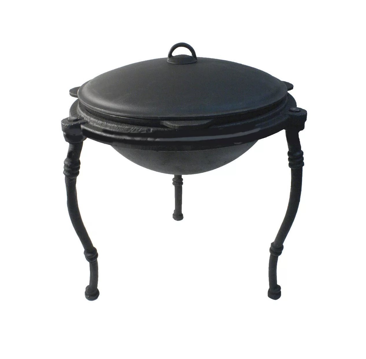 Казан чугунный азиатский на подставке 12л