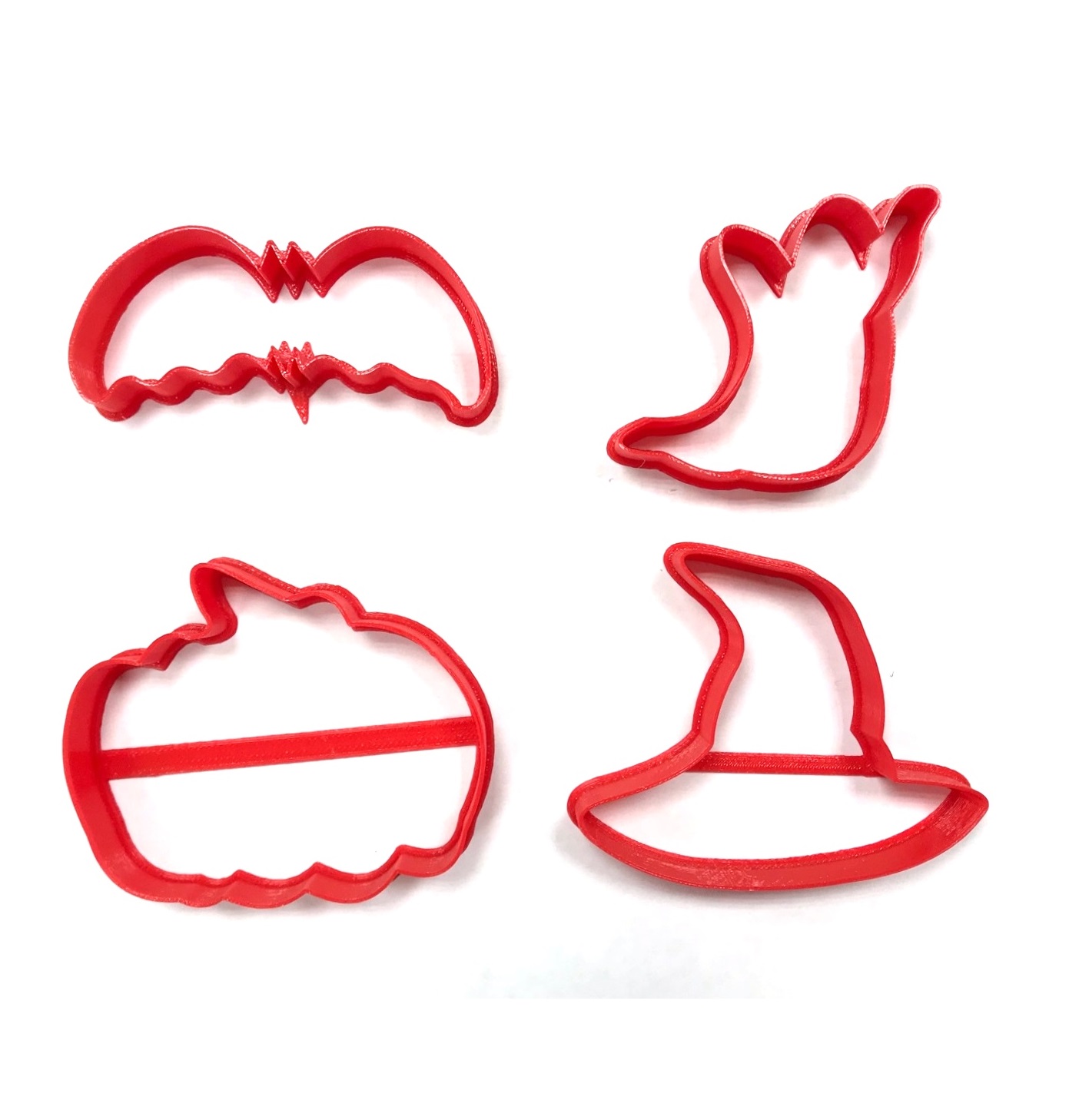 Форма для печенья Хеллоуин (комплект 4шт.) пластик