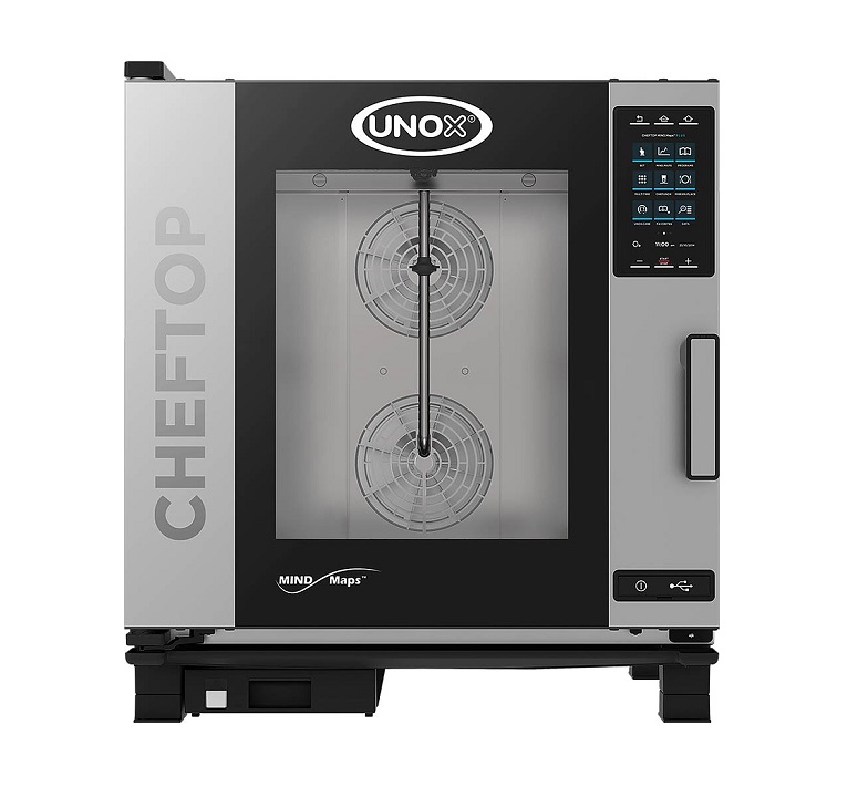 Пароконвектомат 7хGN 1/1 газ Unox XEVC-0711-GPRM