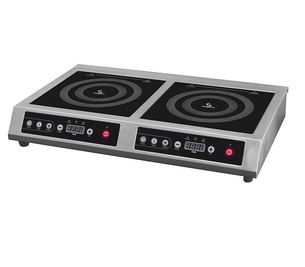 Плита индукционная 2-конфорочная 7кВт Airhot IP7000 D