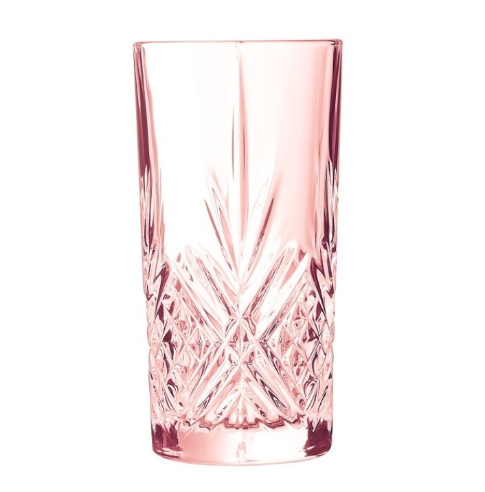 Стакан Хайбол 380мл розовый Зальцбург Luminarc