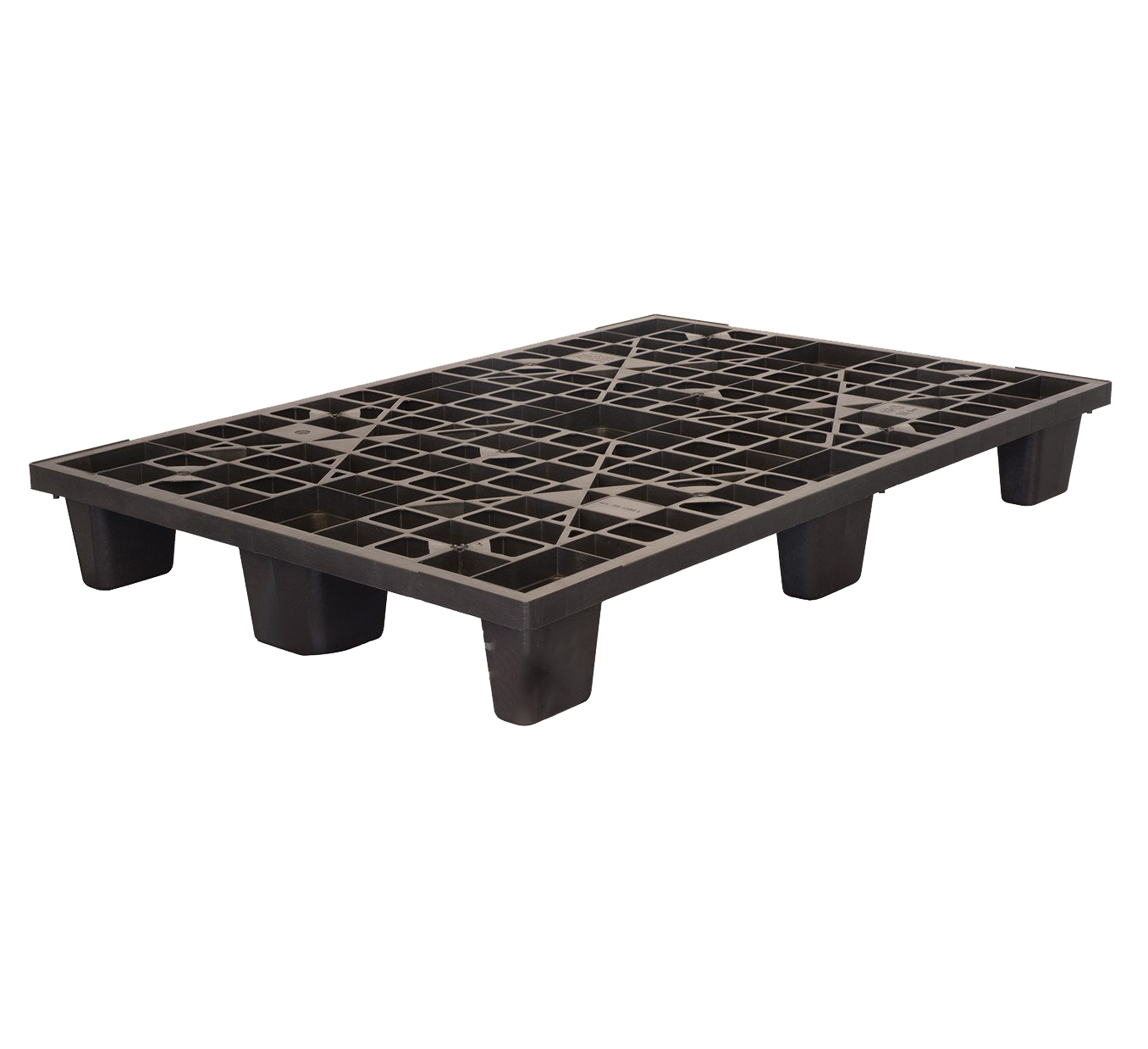 Подтоварник пластиковый  паллет 1200x800x160мм перфорир.