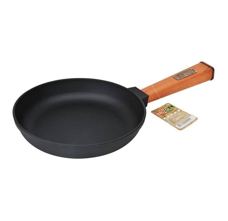 Сковорода d200мм деревянная ручка