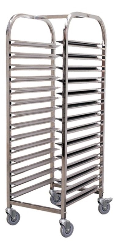 Тележка-шпилька 625х475х1740мм 15 уровней противень 600х400мм