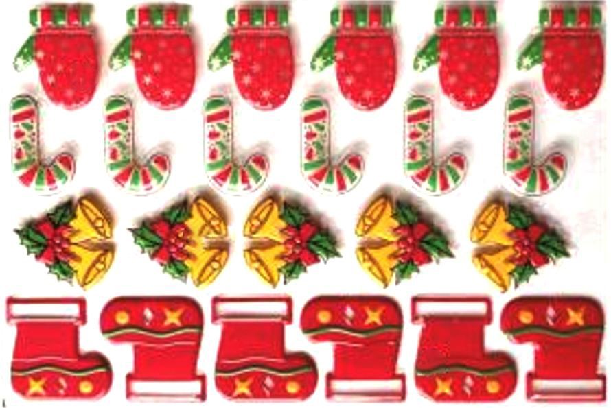 Форма для шоколада Рукавички (325х225мм 23шт.) пластик