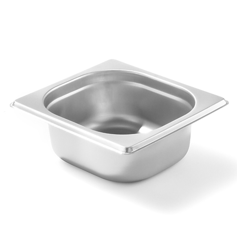 Гастроемкость 1/6 h65 176х160мм нержавеющая сталь