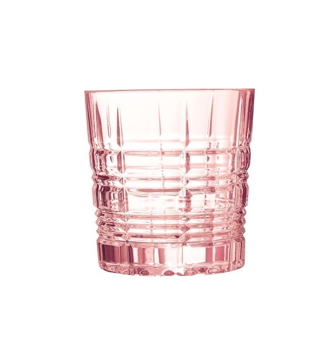 Стакан Олд Фэшн 300мл розовый "Даллас" Luminarc