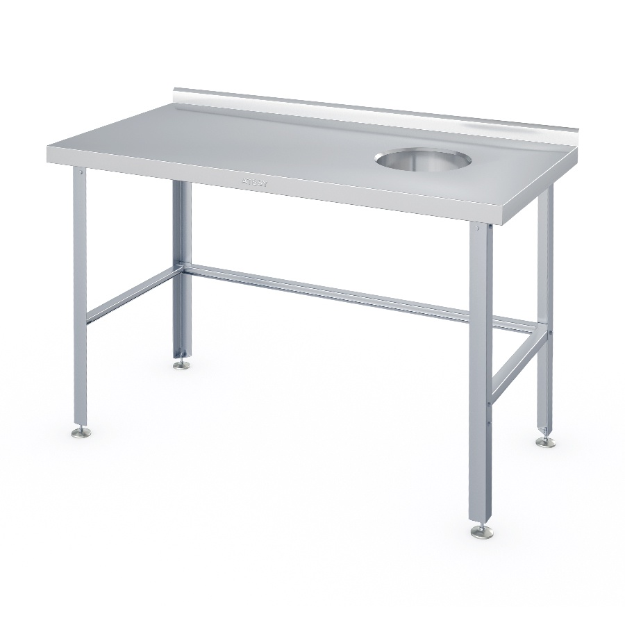 Стол технологический для сбора отходов 950х600х850мм