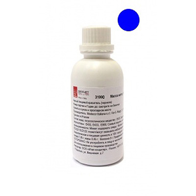 Чернила пищевые синие 100мл к Decojet Revolution Modecor